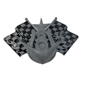 V8 Racing Flags Racecar Horse Shoe  Belt Buckle Sports Star